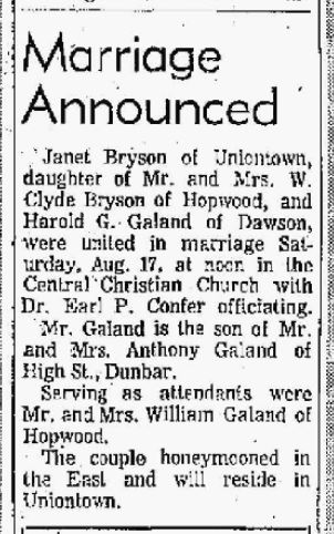 HaroldGaland.JanetBryson.marriage.17Aug1968